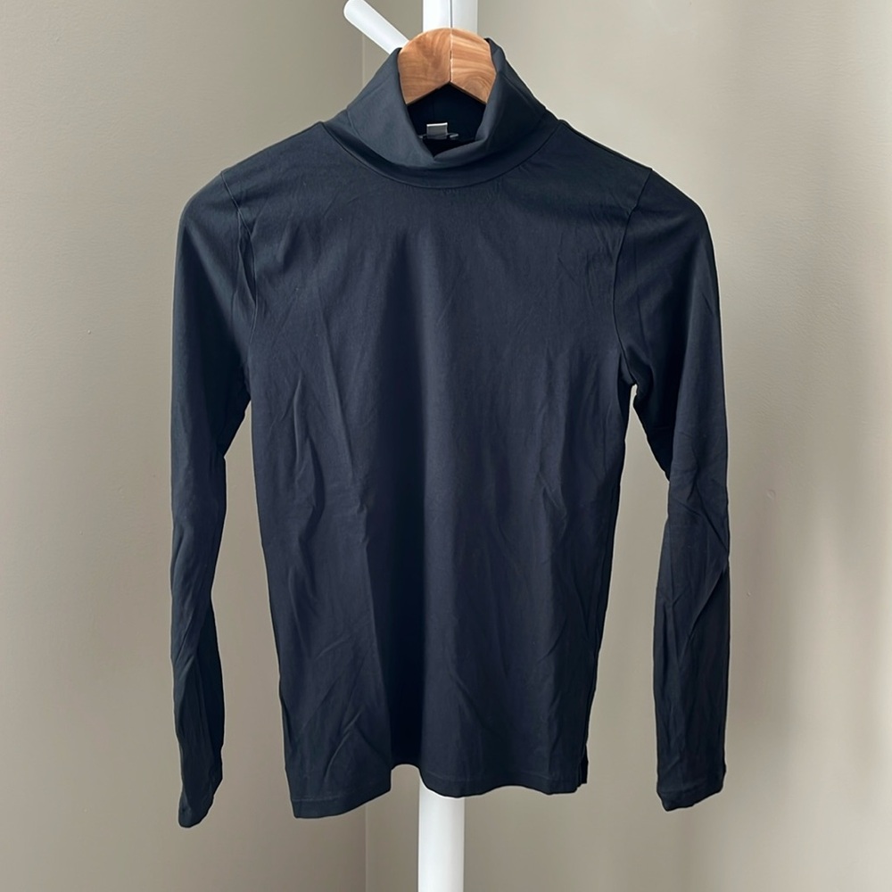 J Crew Black Turtleneck
